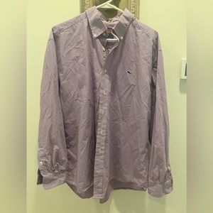 Vineyard Vines Mens long sleeve, button down whale shirt size large